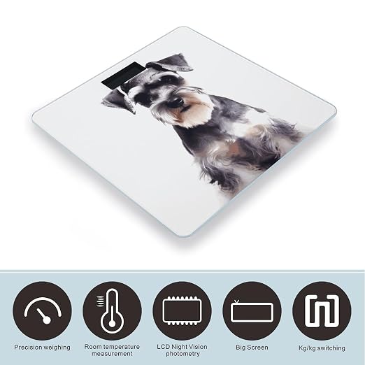 Balanza digital de baño resistente y precisa para peso corporal miniatura 3
