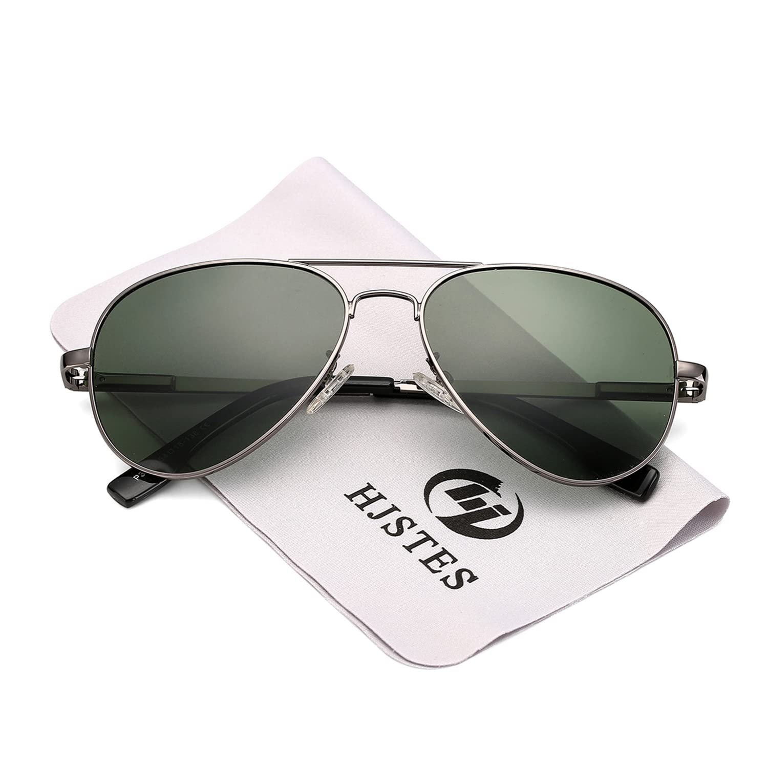 HJSTES Polaryzacyjne okulary przeciwsłoneczne dla dzieci, dla dziewcząt, chłopców, klasyczne okulary juniorów, ochrona UV400, 52 mm