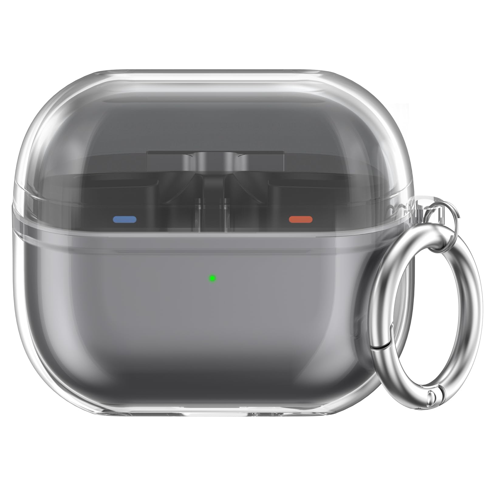 AhaStyle Clear Case for Samsung Galaxy Buds3 Pro and Galaxy Buds 3 (2024) [Anti-Yellowing] Soft TPU Protective Covers Skin Compatible with Samsung Galaxy Buds3 Series Support Wireless Charging (Clear)