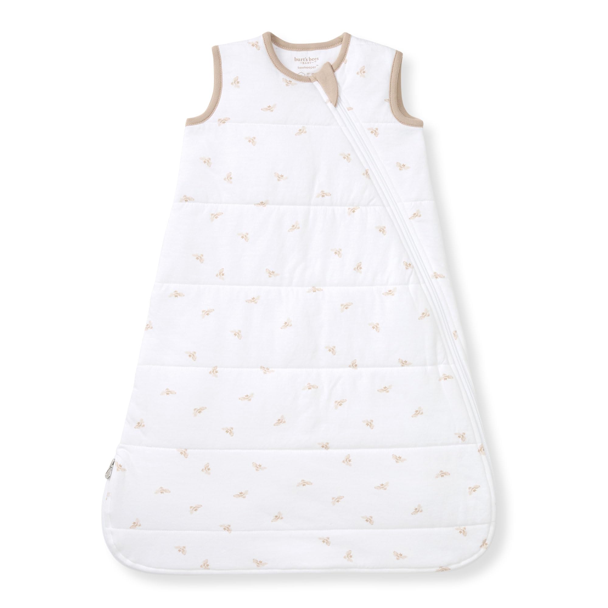 Burt's Bees Baby Organic Beekeeper Infant Wearable Blanket, Unisex Swaddle | Cozy 2-way zip sleep sack is available in lightweight 0.5 TOG or medium