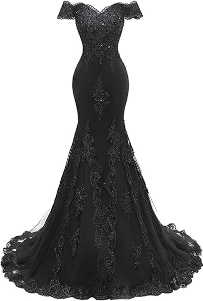 Off The Shoulder Mermaid Prom Dresses Long Sweetheart Beaded Lace Evening Dress Formal Ball Gowns for Women