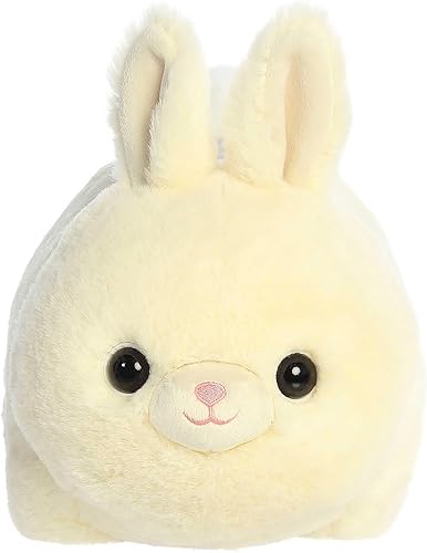 Miniatura 2 de Aurora Adorable conejo Spudsters - Abrazos reconfortantes - Compañeros juguetones - Marrón 10 pulgadas