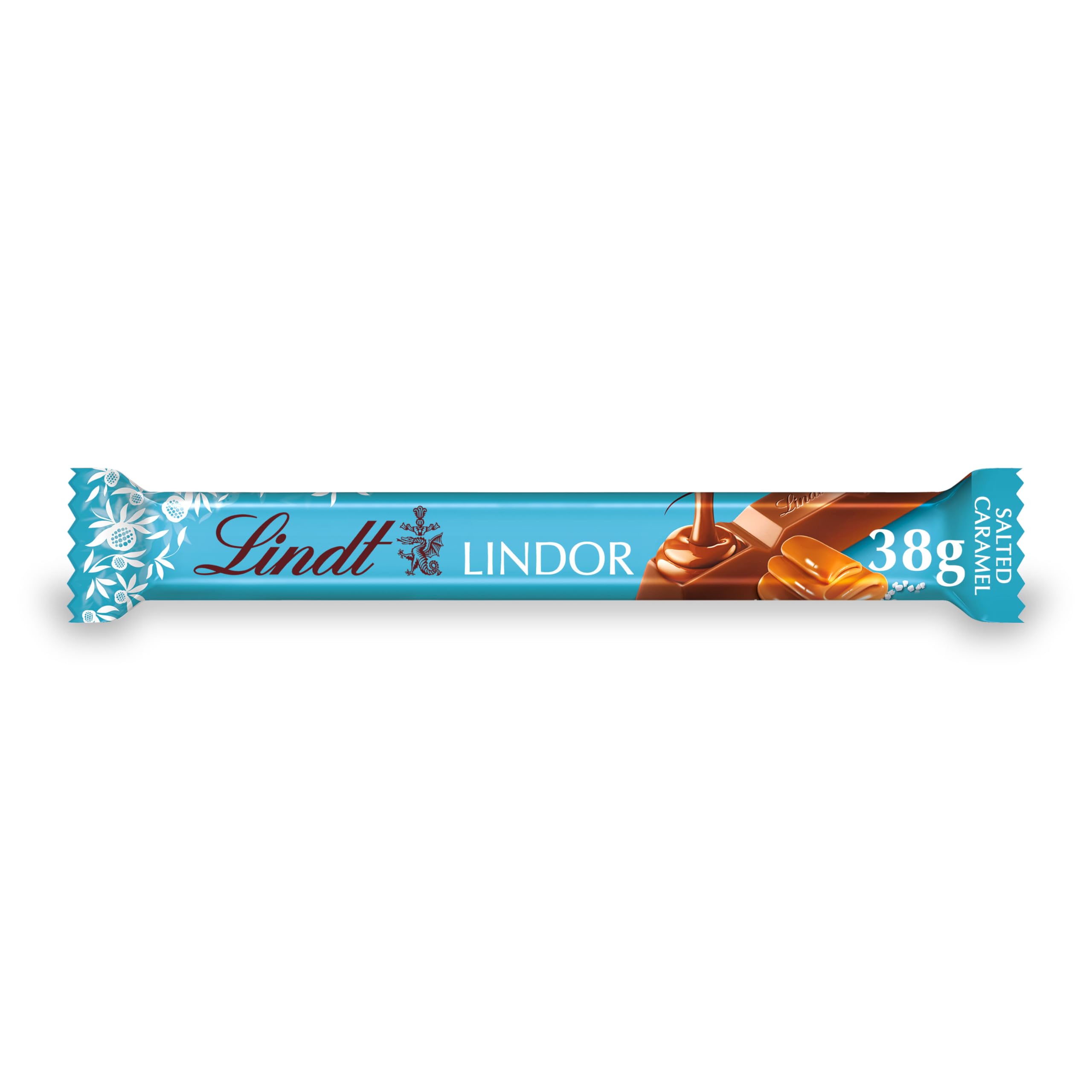 LindtLindor Salted Caramel Chocolate Bar 38 g (Pack of 24)