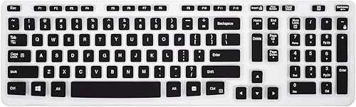 Miniatura 7 de CaseBuy Funda para teclado compatible con Logitech MK320 K330 MK335 Teclado inalámbrico de escritorio, accesorios Logitech MK335, funda protectora