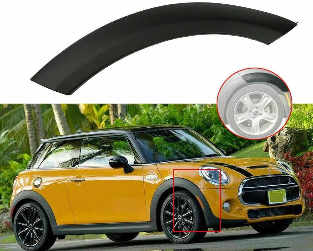 Front Right Wheel Upper Fender Arch Cover Trim Compatible for BMW MINI One/One D/Cooper/Cooper S R50 R52 R53 (2002-2008) 51131505866