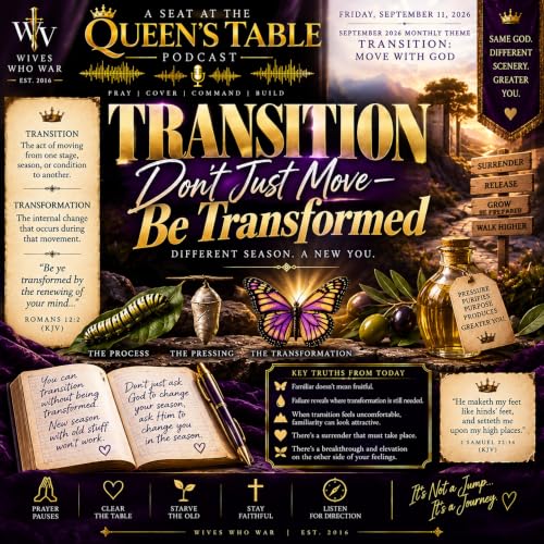 TRANSITION: Don&rsquo;t Just Move &mdash; Be Transformed