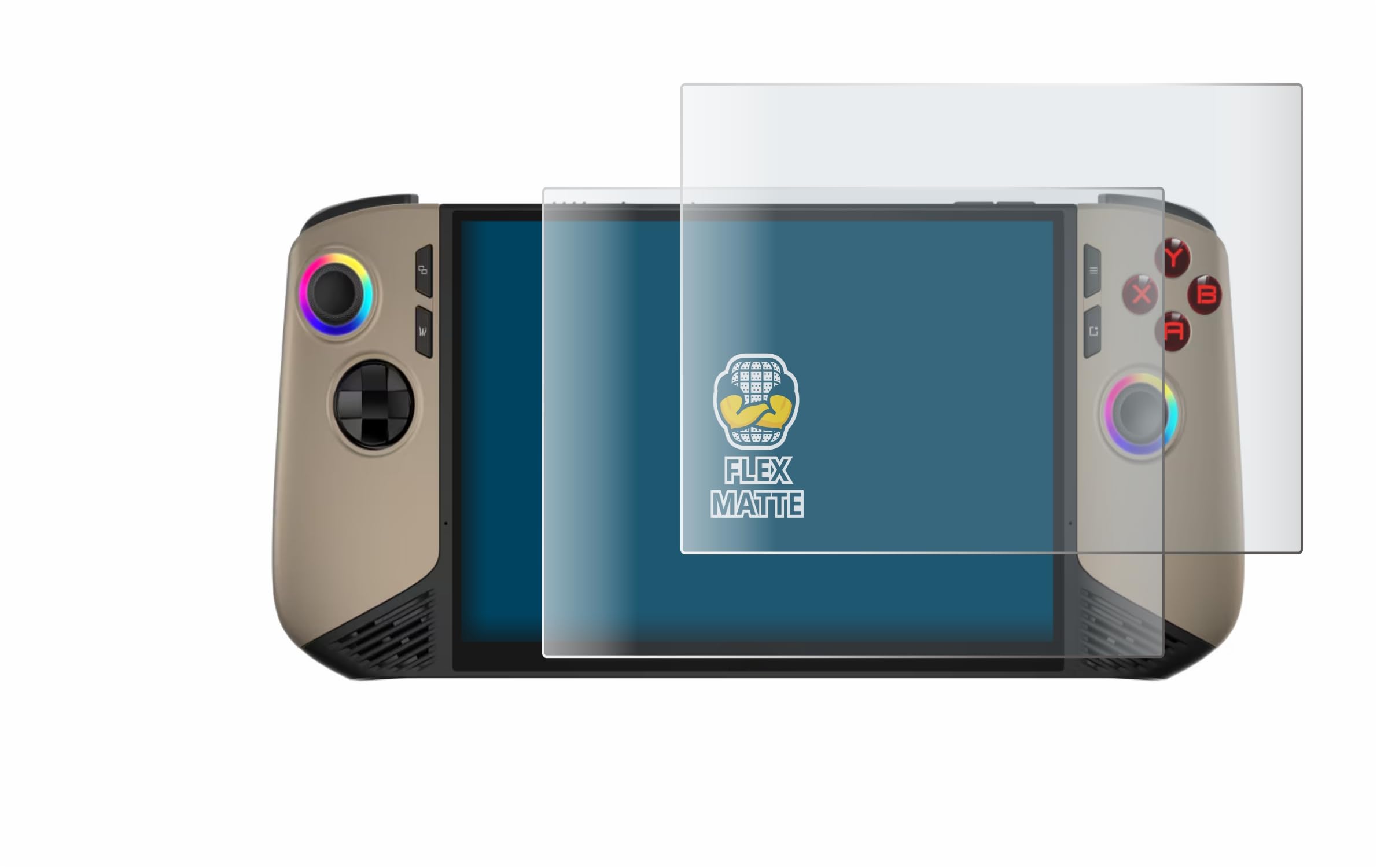 brotect 3D Curved Screen Protector Matte Compatible with MSI Claw 8 AI+ (2 Pack) - Full Screen Coverage