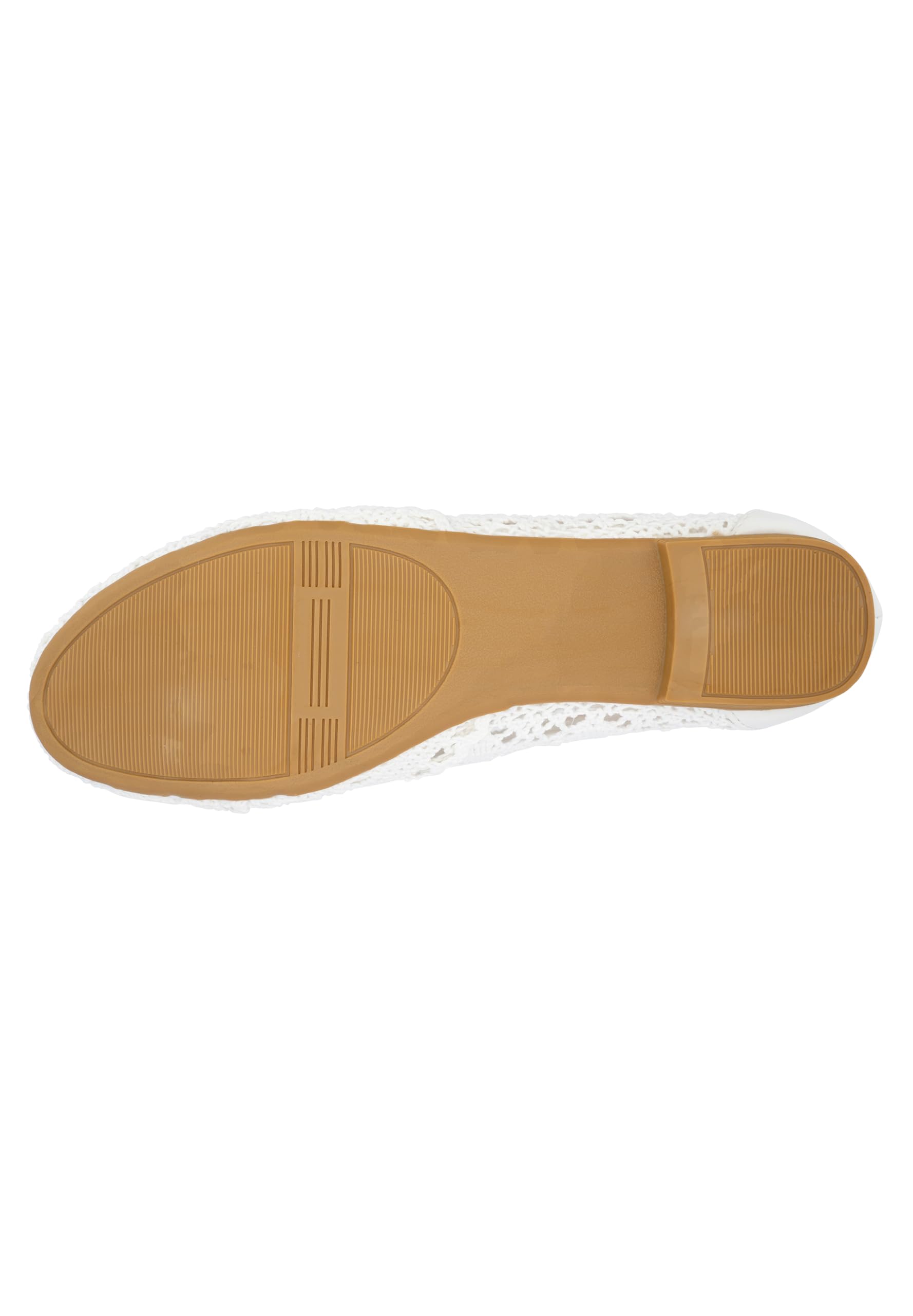 Elara Ballerines pour Femmes Slip-on Lace Chunkyrayan
