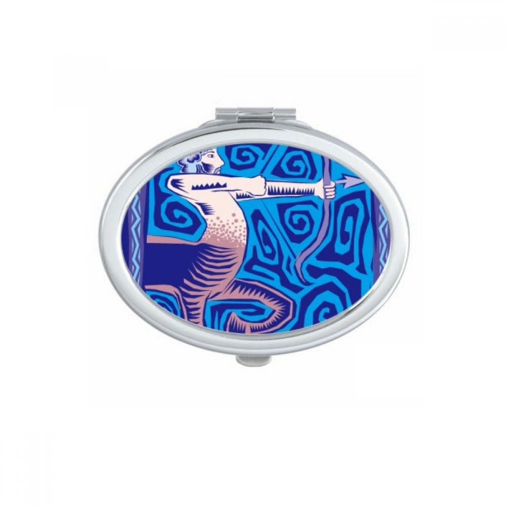 Miroir de poche Sagittaire idée cadeau anniversaire signe astrologique