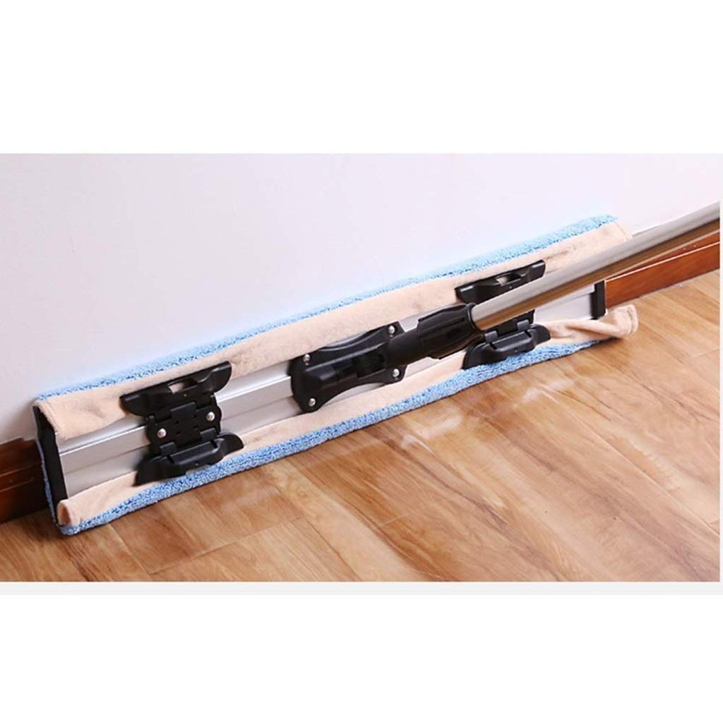 Fregona-Microfibra Fregona de Suelos de Madera Dura Fregonas Planas Lavables Reutilizables Paños Almohadillas, para la Limpieza de Suelos húmedos o Secos