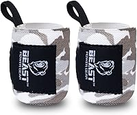 Vista 7 de Improved Lifting Support & Stability - Gym Wrist Wraps for Weightlifting 14" Premium Quality Hand Wraps with Thumb Loop - Weight Lifting Wrist Wraps