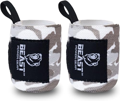 Miniatura 7 de Improved Lifting Support & Stability - Gym Wrist Wraps for Weightlifting 14" Premium Quality Hand Wraps with Thumb Loop - Weight Lifting Wrist Wraps