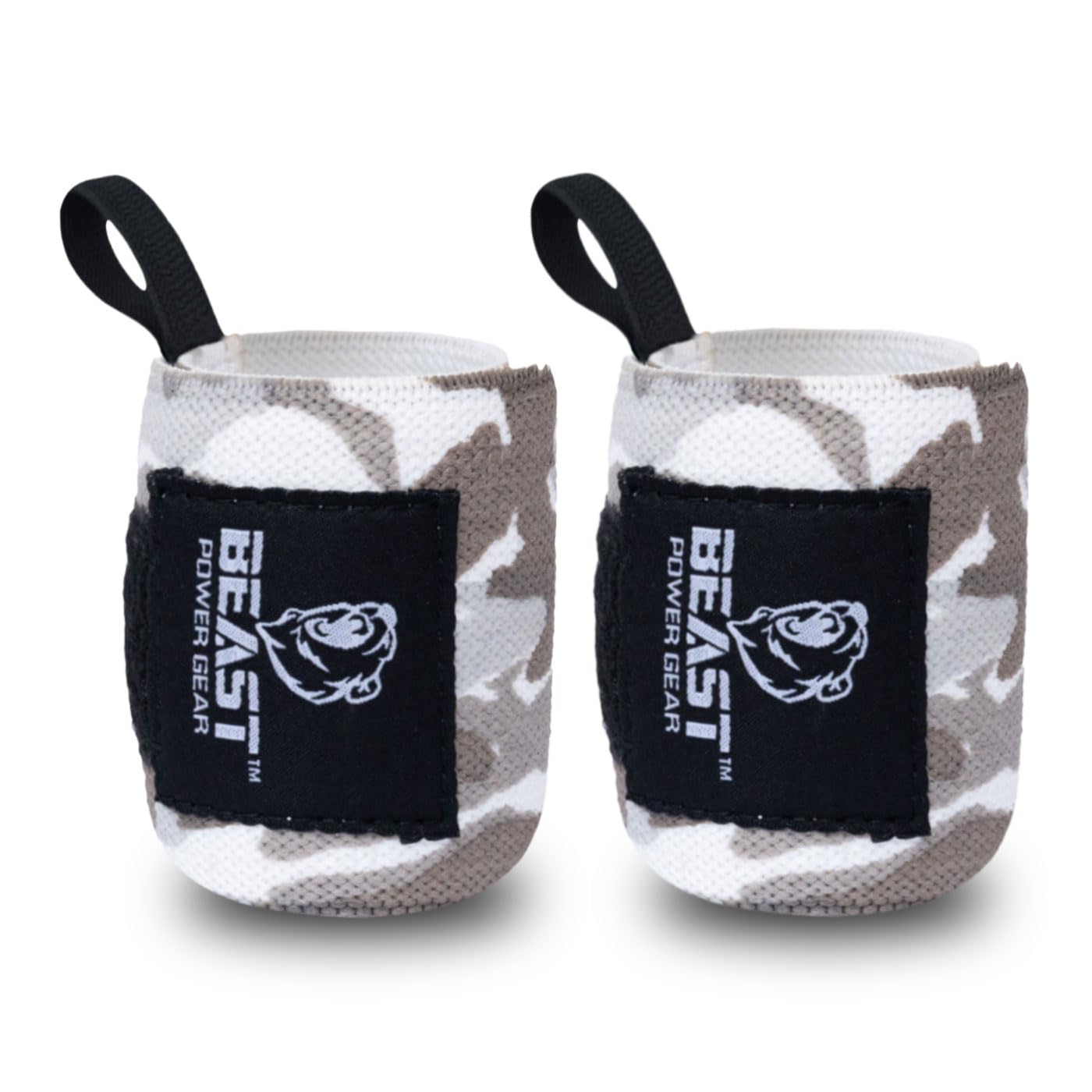 Improved Lifting Support & Stability - Gym Wrist Wraps for Weightlifting 14" Premium Quality Hand Wraps with Thumb Loop - Weight Lifting Wrist Wraps