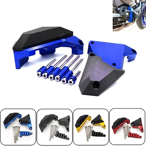 Miniatura 8 de Easygo - Funda protectora de motor para Yamaha MT-07 FZ 07 FZ07 2014-2018 (rojo)