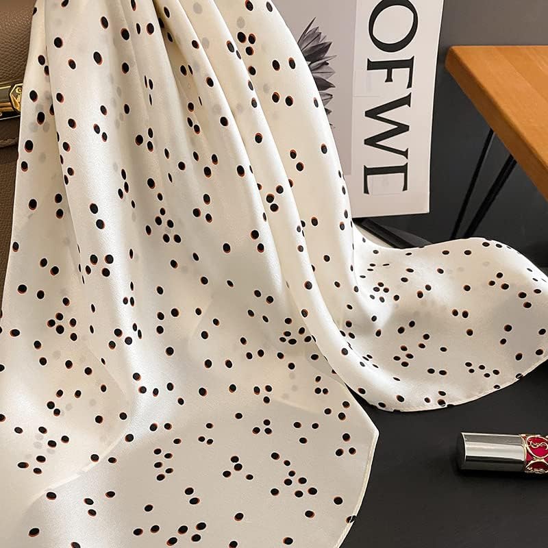 100% Pure Mulberry Silk Scarfs 26"x26" Square Scarf Women Neckerchief Headscarf hair scarf bandana Gift Packed - Image 2