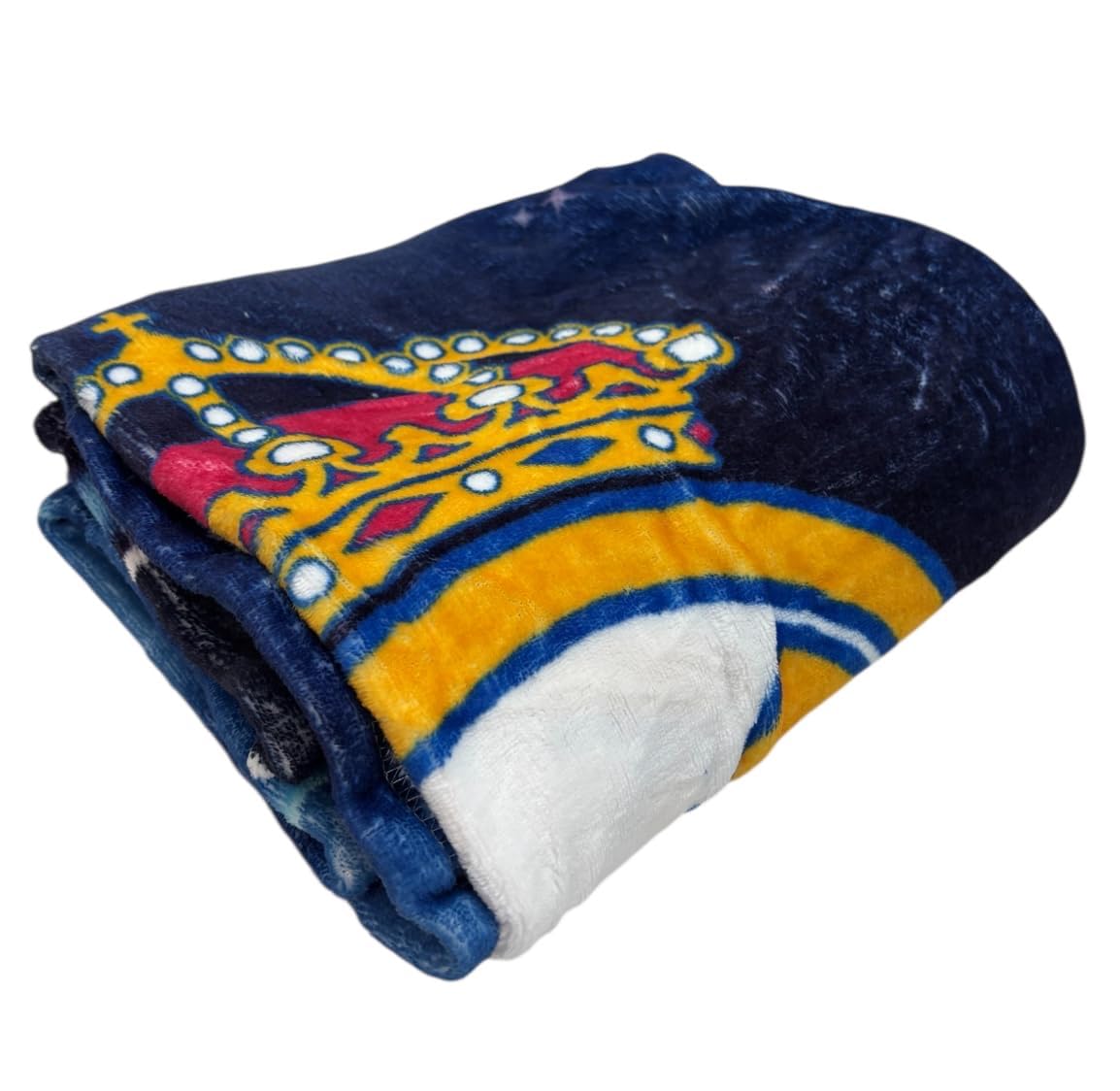 Coperta della Squadra di Calcio R. Madrid, Microfibra di Poliestere, 120x150cm