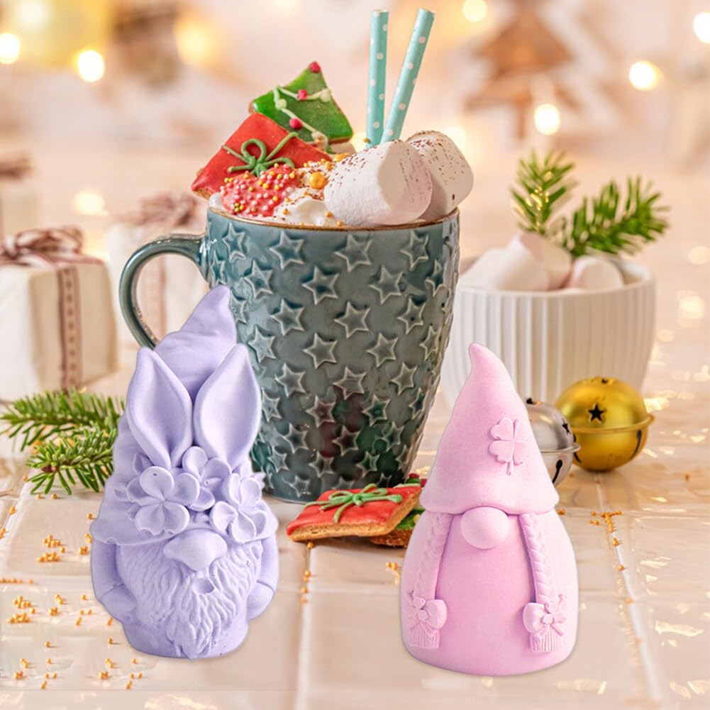 Moule En Silicone 3D Pour Bougies, Série Saint-Valentin