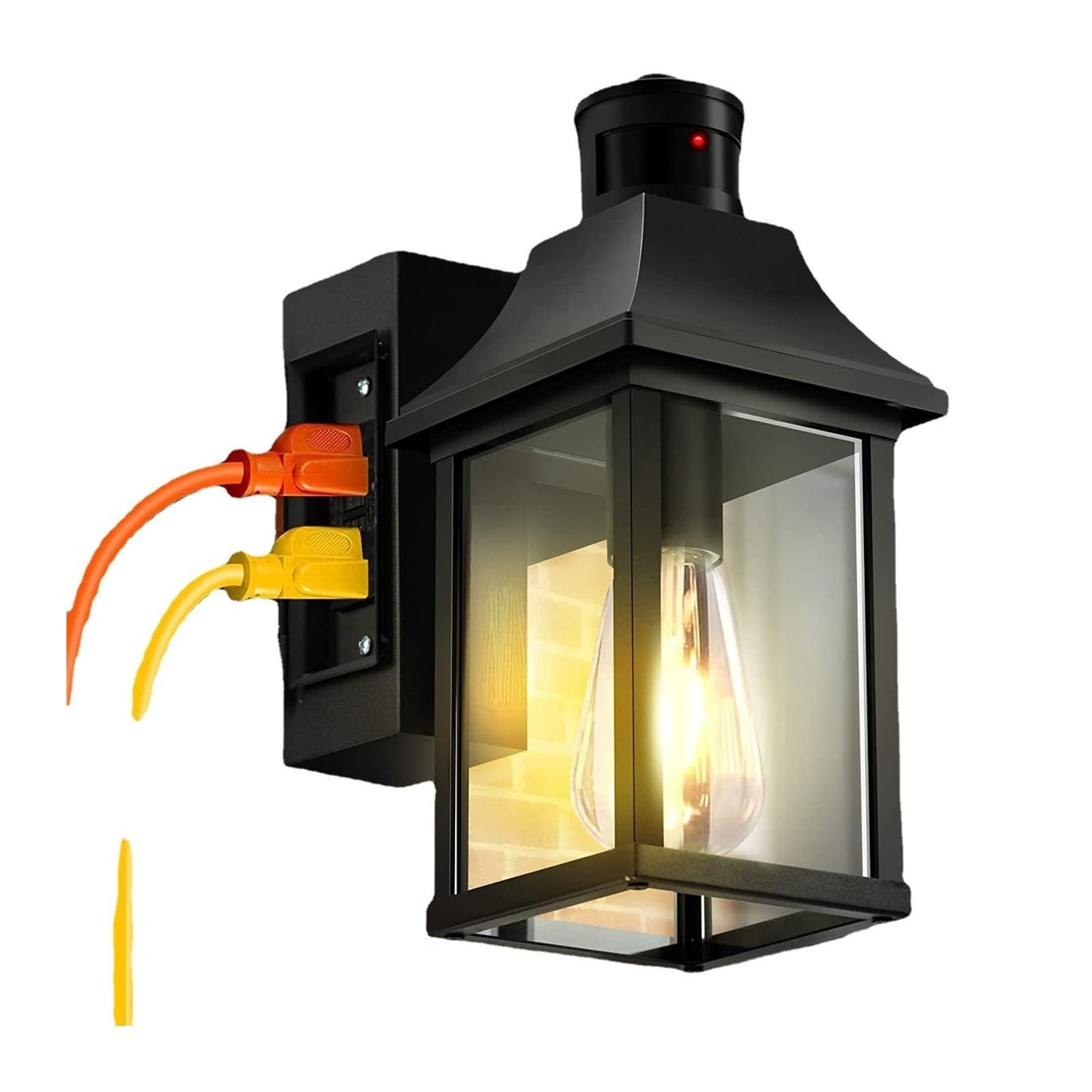 Applique murale extérieure pour porche et cour de villa luminaire étanche avec capteur G8017-B