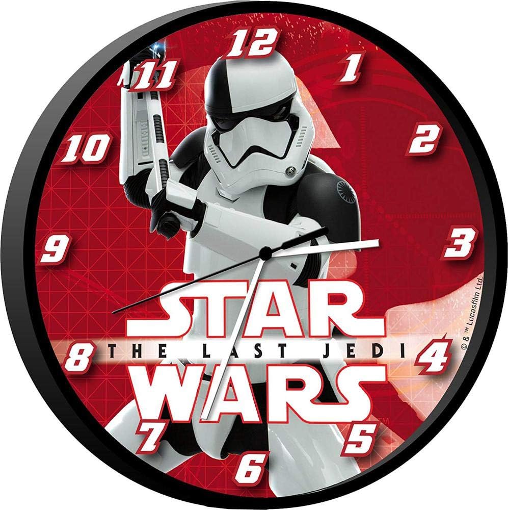 Star Wars Wall Clock (SWE8022), Multi-Colour, Single