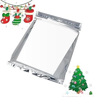 E-Kongton Edible Paper, 25 Icing Sheets in Resealable Packaging 8.5" x 11", A4 Size Edible White Icing Sheets for Cake Toppers, Cookies & Decoration.