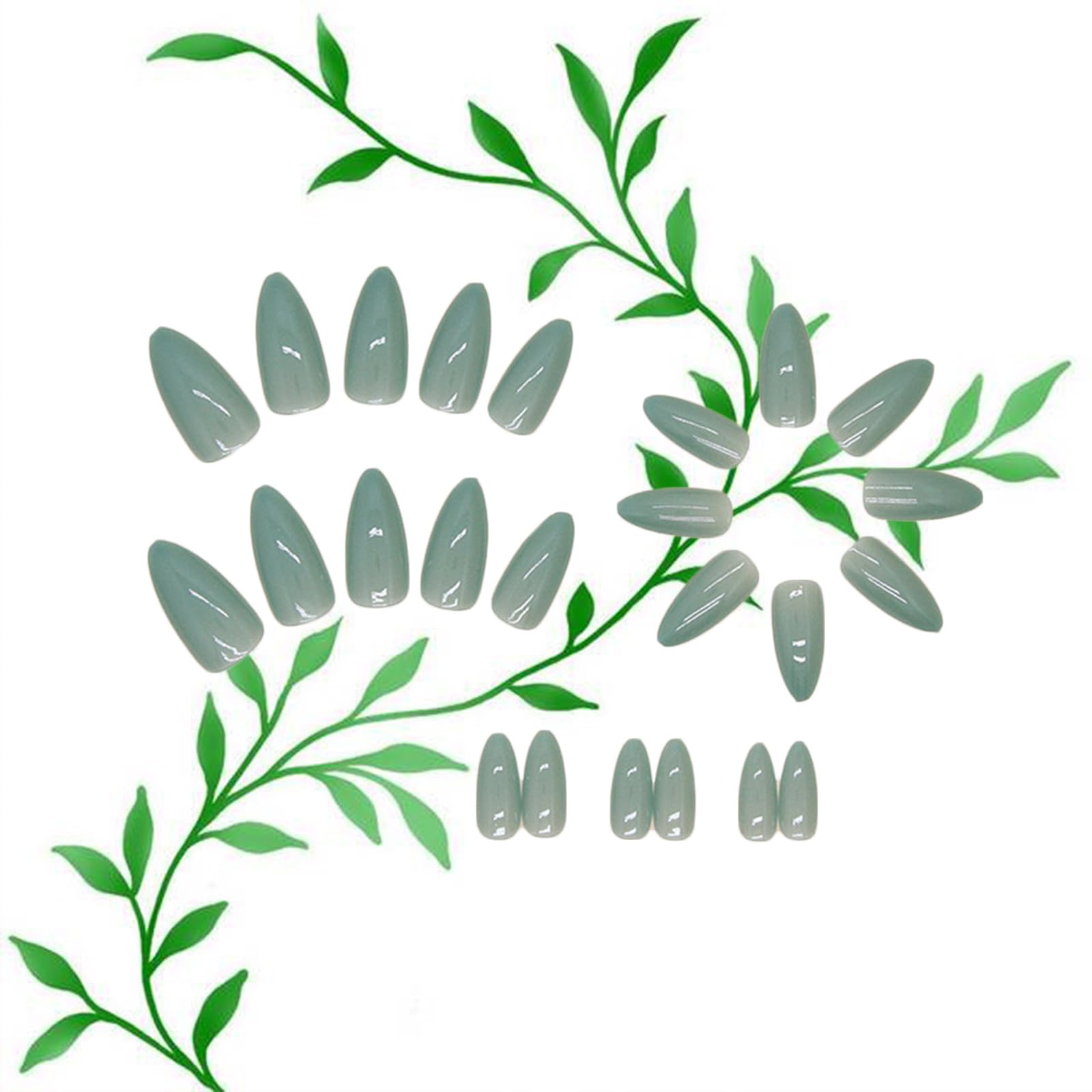 Halloween Bat Press on Nails for DIY Manicure Glossy Purple French Tips 24Pcs Acrylic Medium Almond False Nails Gel Glue on Nails Evil Bats Fake Nails Stick on Nails for Women Girls French Tips Design: Design 16