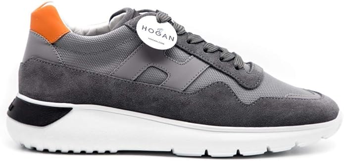 Hogan Sporty Sneakers Kopen - Interactive³ Heren Zwart/Rood