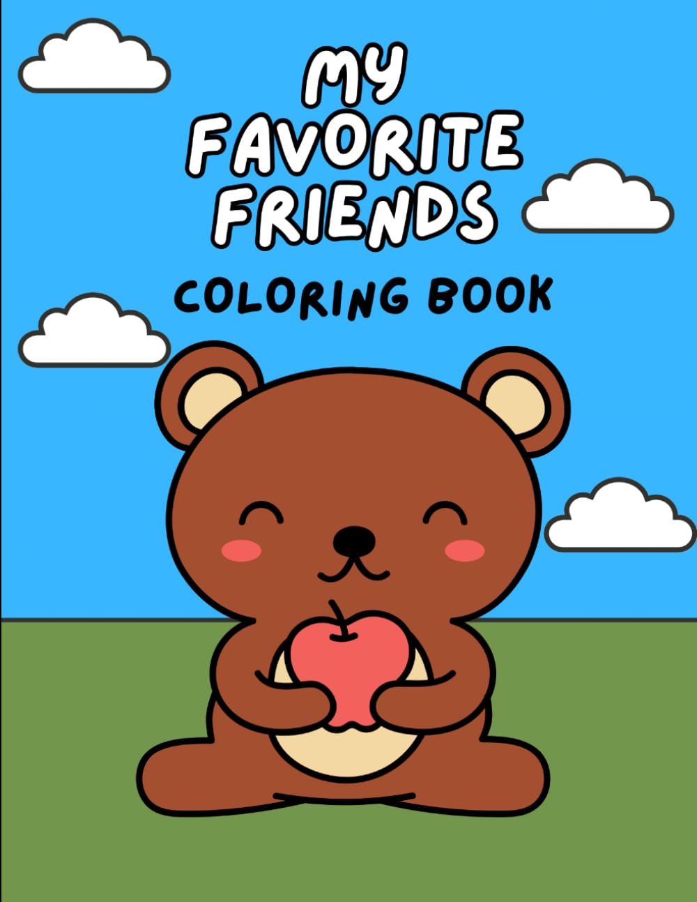 My Favorite Friends Coloring Book