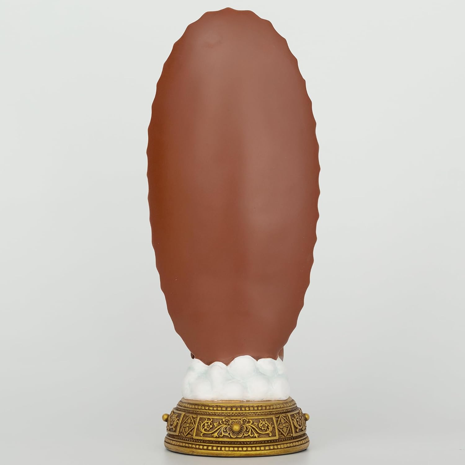 Kreative&Kind Virgen de Guadalupe Statue, Hand-Painted Indoor Virgin Mary Statue Catholic Table Altar Decor, Our Lady of Guadalupe Religious Figurine 11.8 Inch, Religious Gifts for Home & Office - Image 6