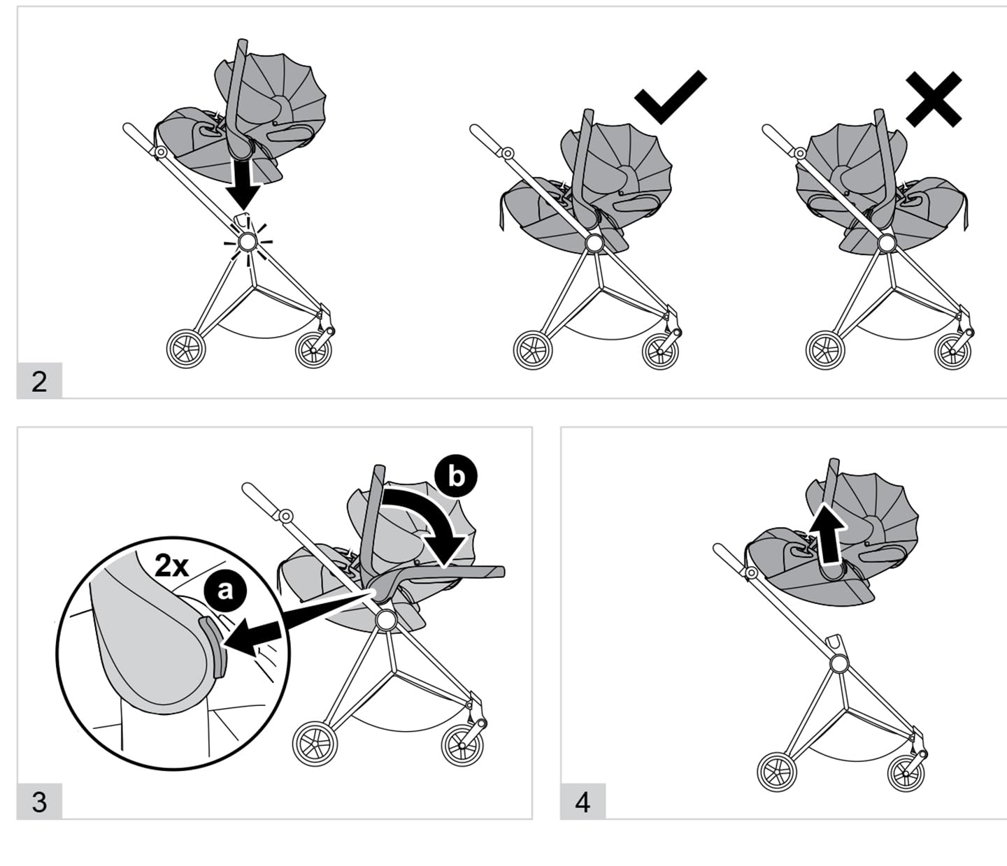 Cybex MIOS Autositz-Adapter Connect