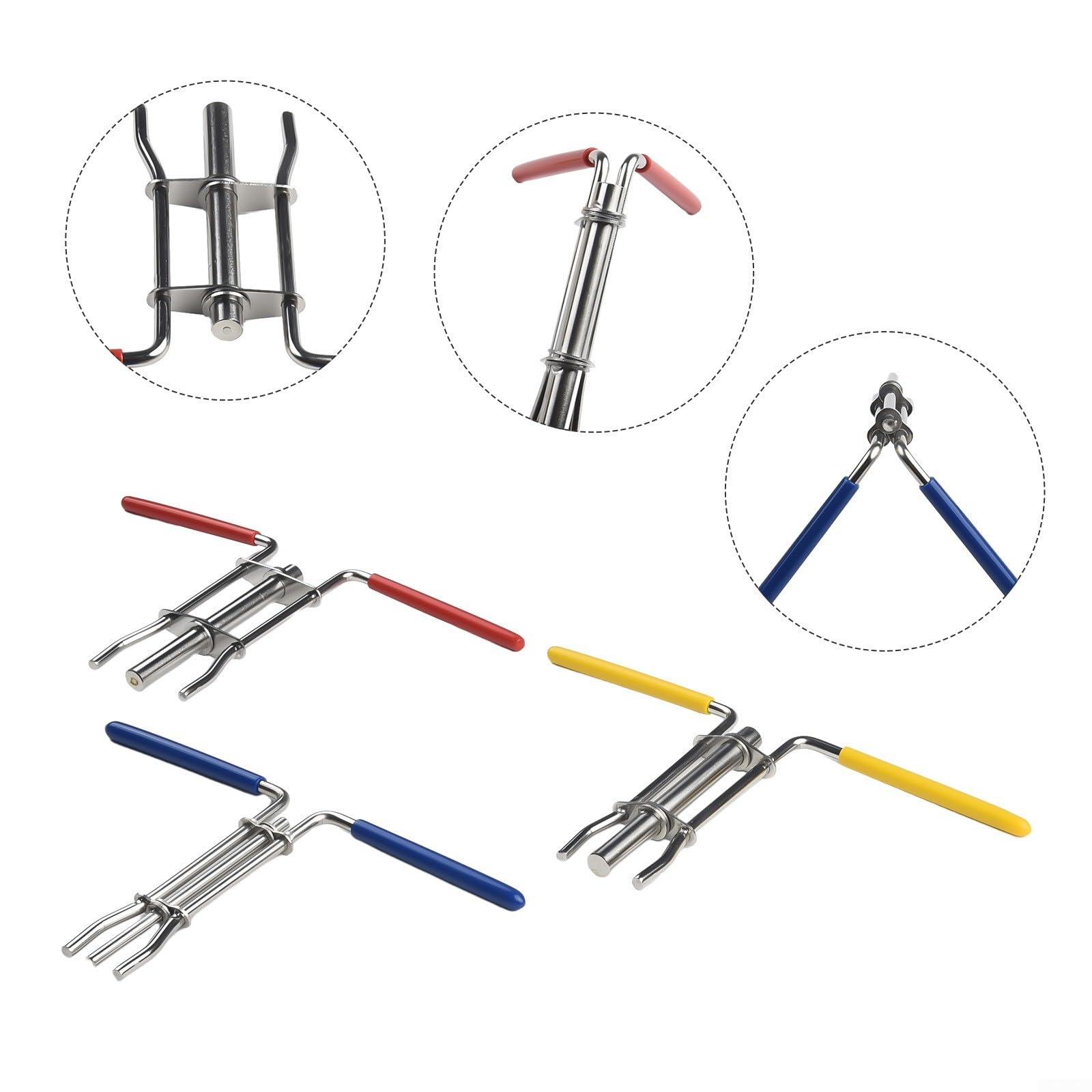 6-tlg. Hydraulik-Dichtungs-Werkzeugset – Für U-Cup-Dichtungen, Zylinderreparatur & Montage