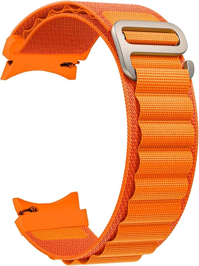 ACH57 20MM No Gap Arc Edge Ni-ke Air Hole/ Nylon/ Velcro/ Milanese/ Heavy Metal/ Silicone Watch Straps Compatible for Samsung Galaxy Watch 4 Band & Galaxy Watch 5 Band 44mm 40mm/Watch 5 Pro Bands 45mm/Galaxy Watch 4 Classic Bands 46mm 42mm,20mm Sport Strap Wristbands for Men Women-image-42