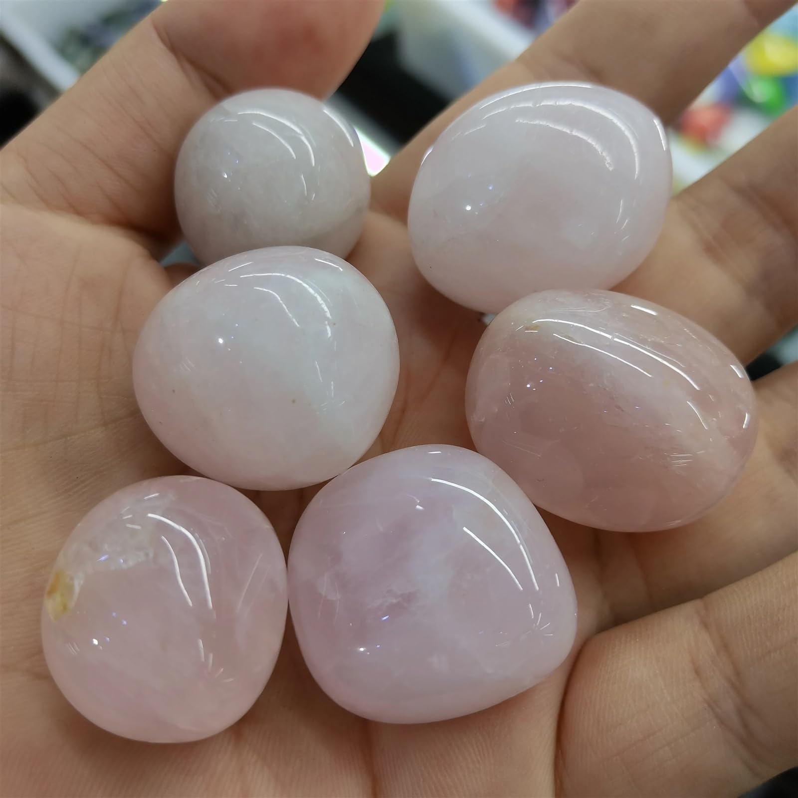 AtkitS Decorazioni for acquari in Pietra Naturale in Pietra Rosa, Cristal, Arredamento for la casa Home Decor(1000g)