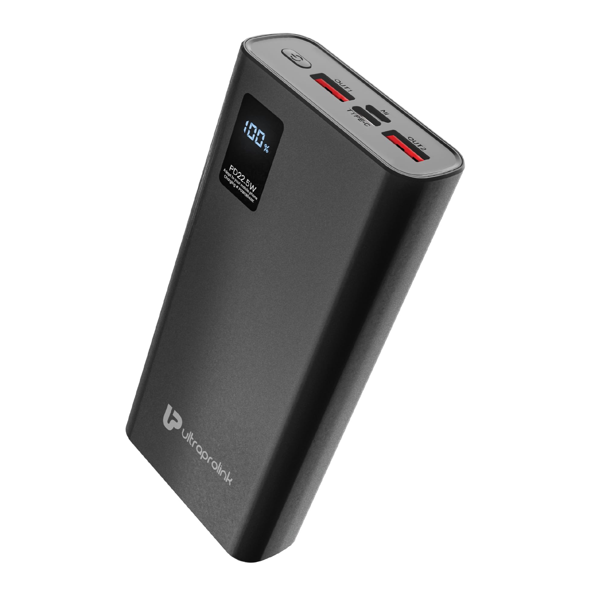 UltraProlink 20000mAh Slim 22.5W QC-PD -PPS Power Bank|Juice-Up Pro+ |for iPhone 15/14,iPad,Galaxy, Nothing & Pixel Phones|UM1118|Black-image-7