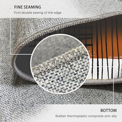 Tapis durable lavable en machine pour sol de cuisine moderne