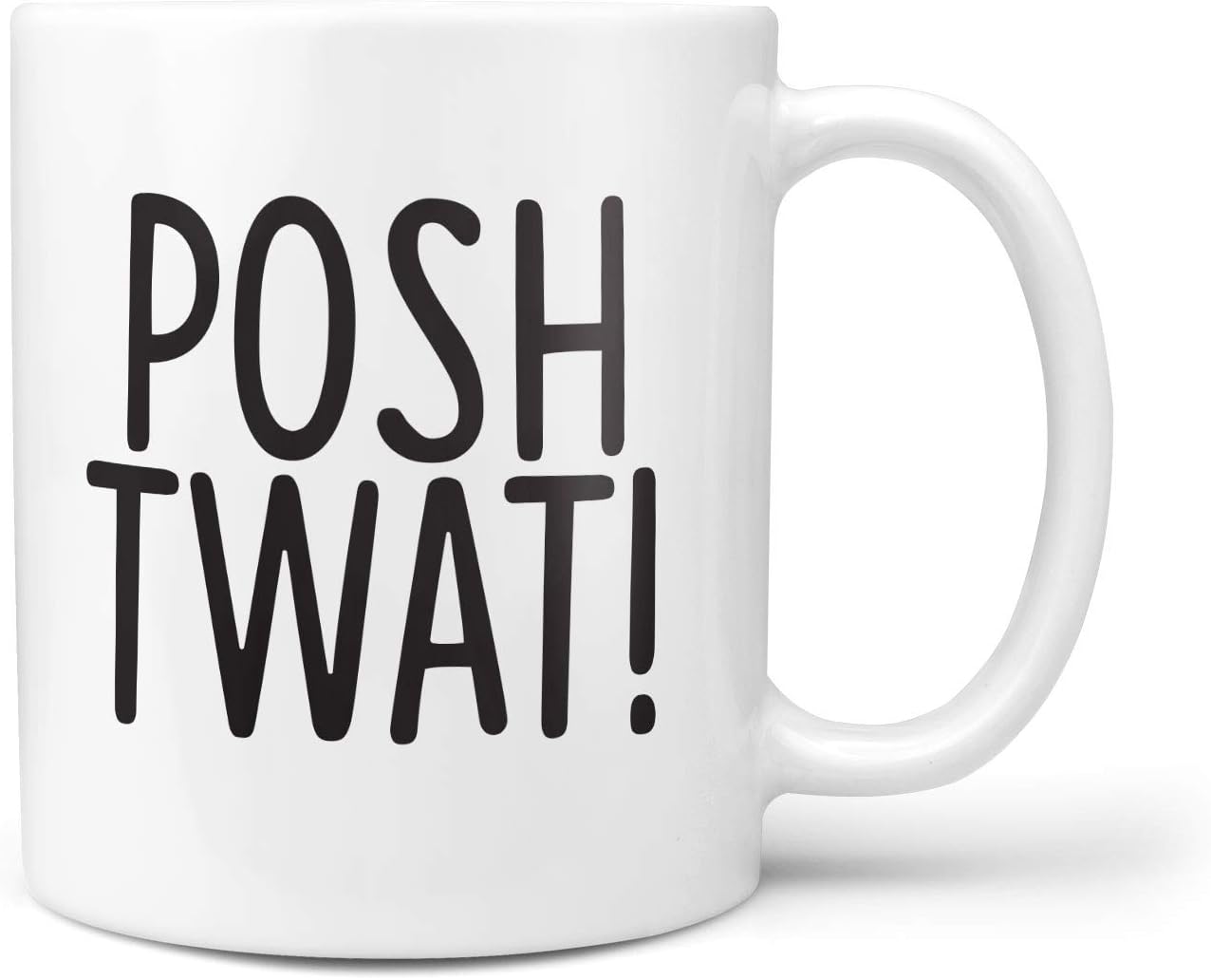 TeHe Gifts Posh Tw*t Mug