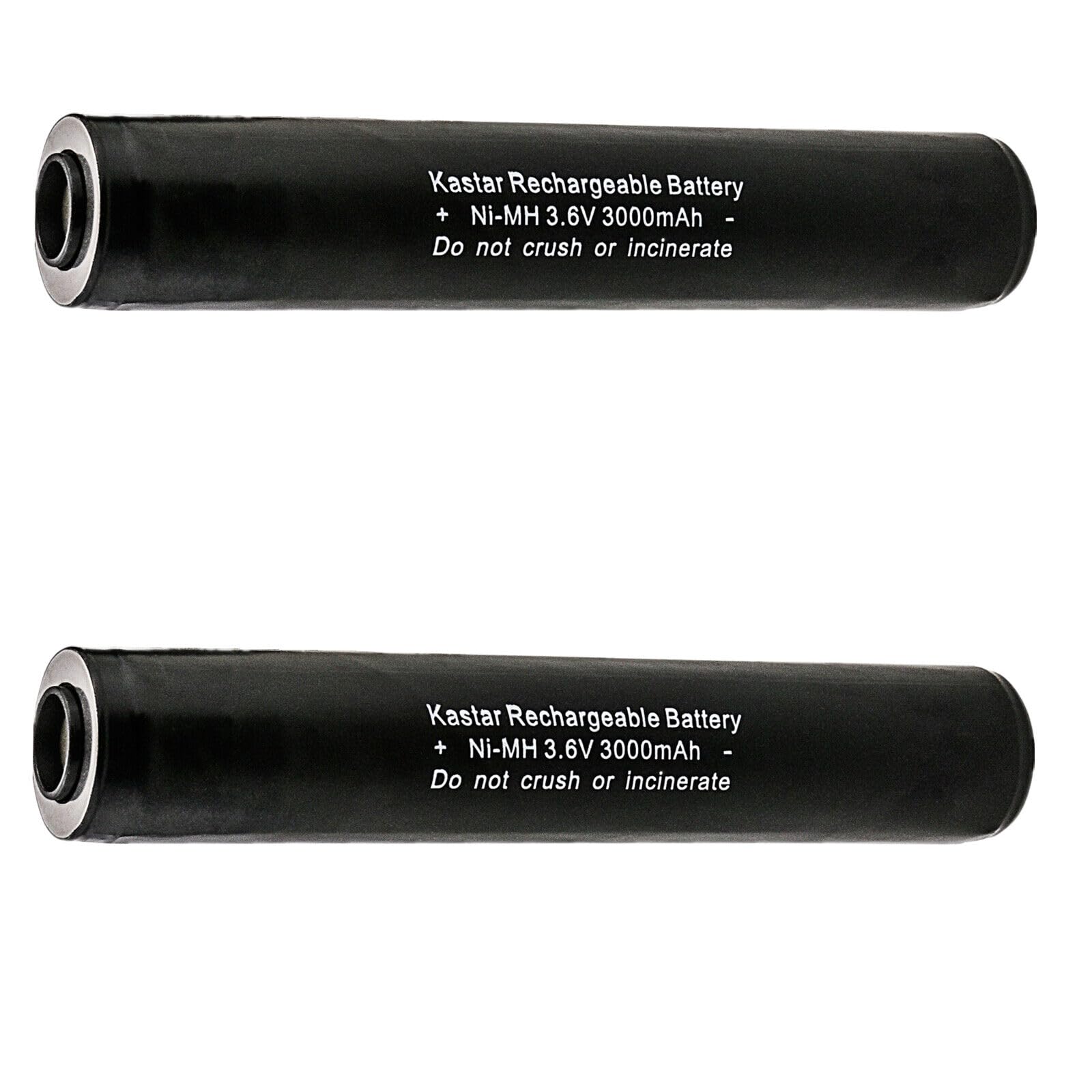 Kastar 2-Pack Ni-MH 3.6V 3000mAh Battery Replacement for Streamlight 75175, SL75175, 75300, 75303, 75304, ST75175, ST25170, Heiman 75175, 75375, Interstat Batteries ALIG1171, LIG1171, NABC 720382000