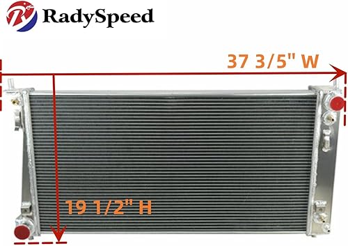 Miniatura 4 de Radiador de aluminio de 3 filas para Ford F150 Expedition Lincoln Navigator V8 4.6 5.4L, radiador de repuesto