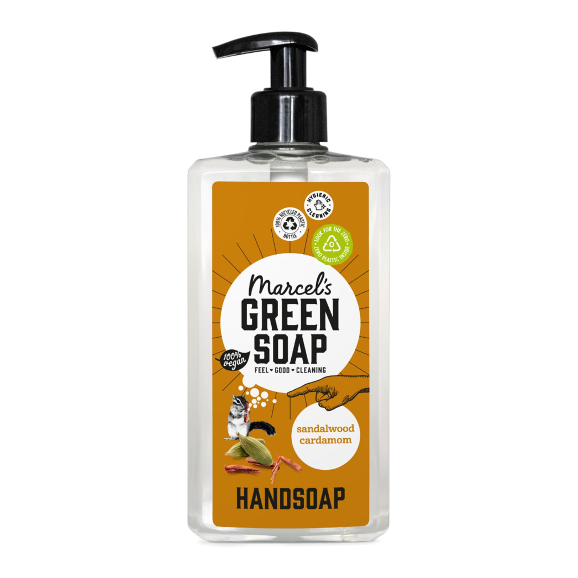 Marcel's Green Soap Hand Soap Sandalwood & Cardamom 500ml