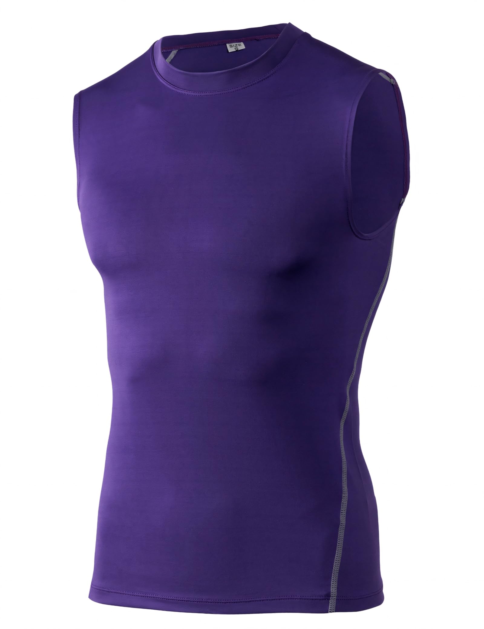 TOPTIE Mens Sleeveless Compression Shirt