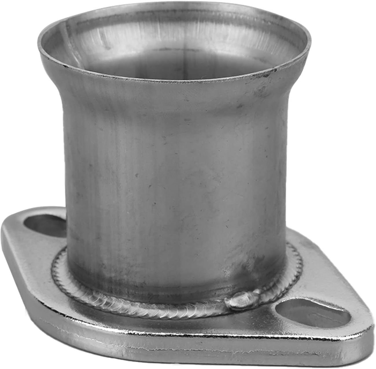 2 Bolts Exhaust Flange 3in Stainless Steel Pipe to 2.5in Downpipe Turbo Exhaust Adapter Turbo