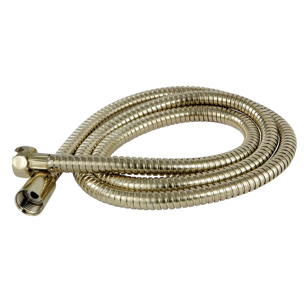 Kingston Brass ABT1030A2 Vintage 59-Inch Shower Hose, Polished Brass