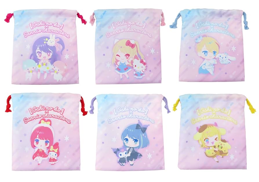 推しの子×サンリオ マスコットホルダー 5個＋クリアポーチ 新品未使用 楽天市場】【推しの子】×サンリオキャラクターズ クリアポーチ