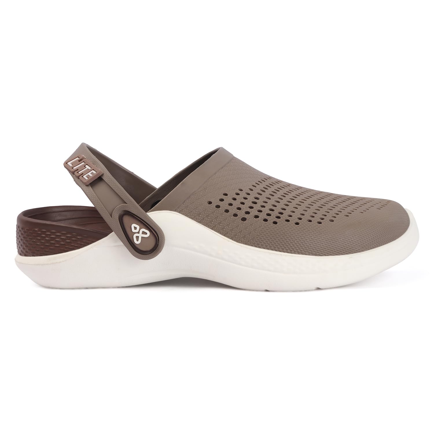 Men's Lightweight EVA Clogs with Adjustable Back Strap | Anti-Slip Comfortable Garden Clogs | Breathable Perforated Slip-On Sandals | Casual Outdoor Walking Beach Nursing Clogs | Black-image-28