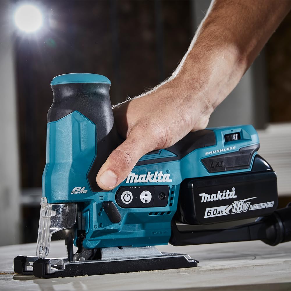 Makita DJV185RTJ 18 V BL LXT KOMPAKT ALTERNATIVE SAGE (einschließlich Batterien und Ladegerät)