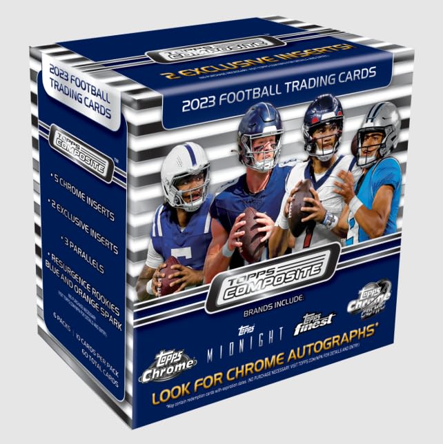 Amazon.com: 2023 Topps Composite Football Sealed Mega Monster Box