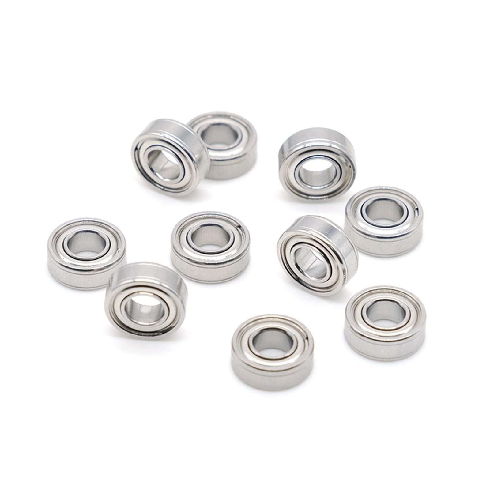 Łożyska 10 szt. Kołowrotek wędkarski SMR115ZZ ze stali nierdzewnej 5 x 11 x 4 mm