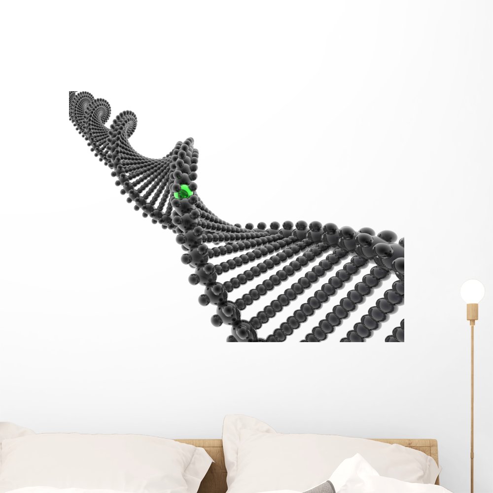 Wallmonkeys WM81643 3D DNA Model Peel and Stick Wall Decals, 36" W x 27" H-Large