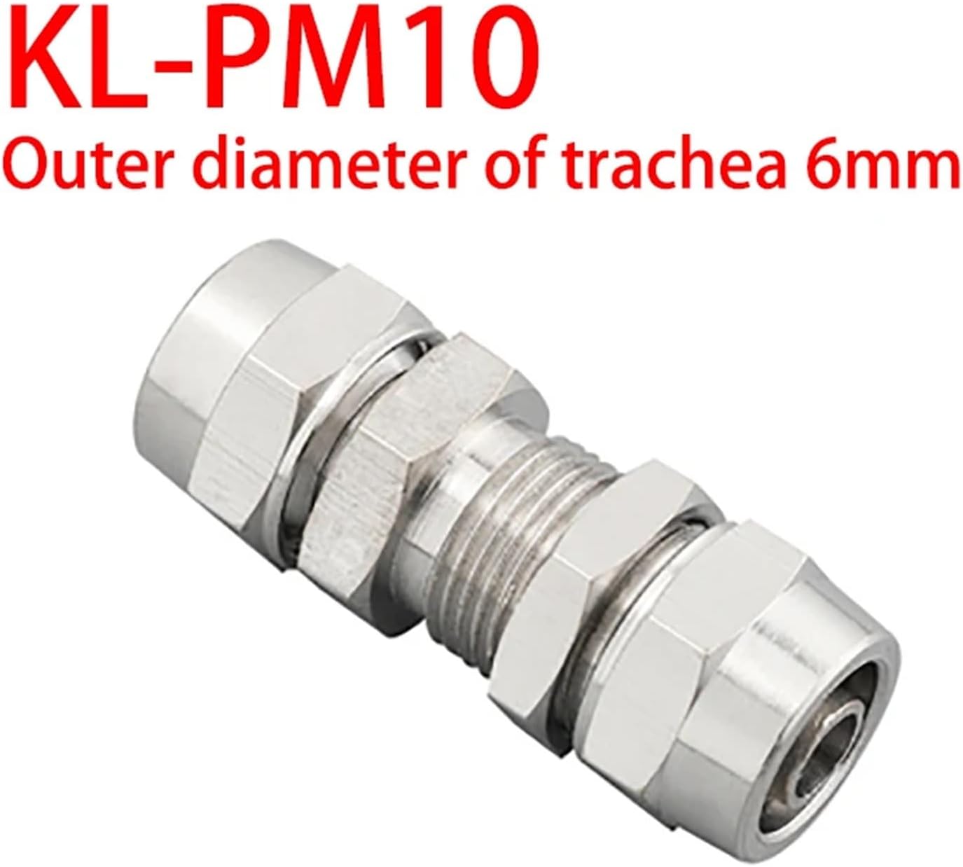 10pcs KL-PM4 KL-PM6 KL-PM8 KL-PM10 KL-PM12 fast screwing quick connector fittings pneumatic elbow(KL-PM10)