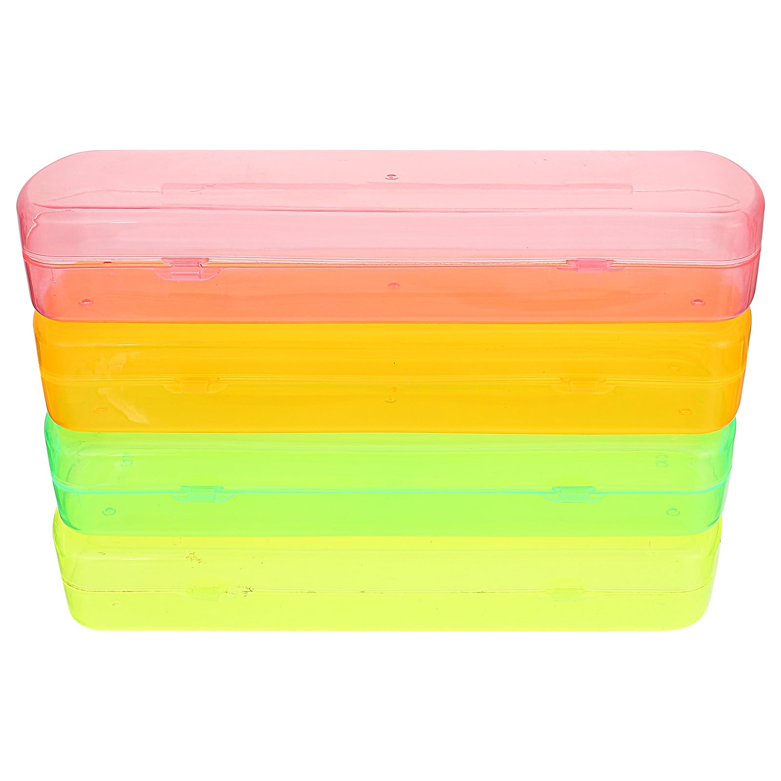 Travel Toothbrush Cases Toothpaste Holder 4Pcs Portable Candy Color Toothbrush Storage Boxes Compact Lightweight for Business Trips and Outdoor Travel