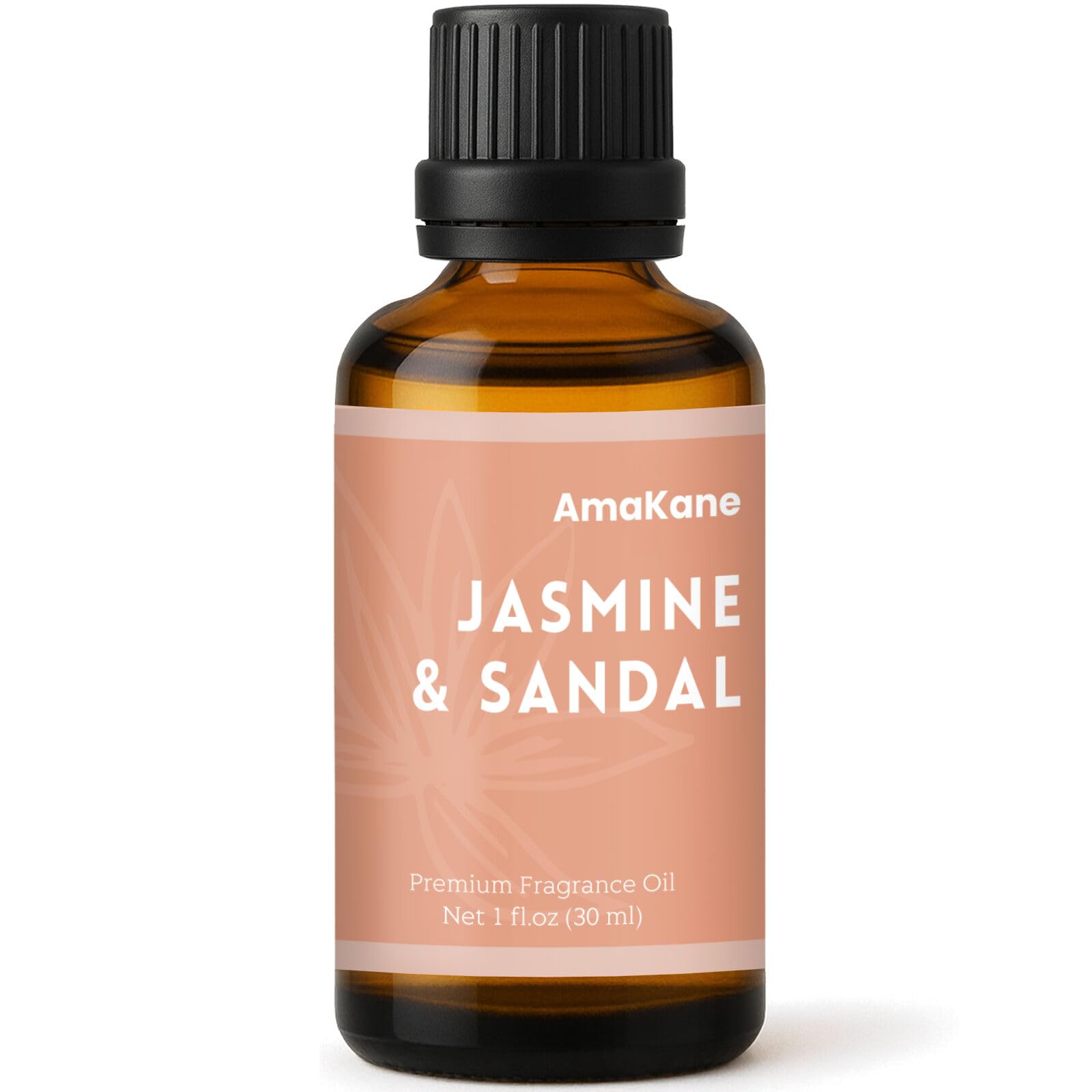Jasmine& Sandal Hotel Fragrance Oil 30ml, Inspired by Shangri-La Essential Oil, Premium Diffuser Oil for Home, Long-Lasting Aromatherapy Oil, Candle & Soap Making Scents
